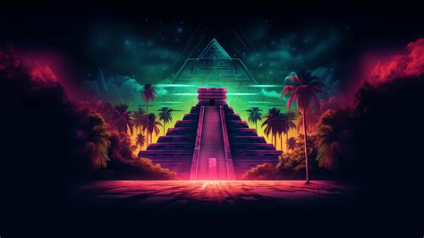 Aztec Pyramid 4K #2790j Wallpaper PC Desktop