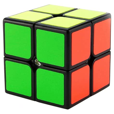 Cubo Rubik Shengshou 2x2 Aurora Base Negra J1031 - $ 49.00 en Mercado Libre