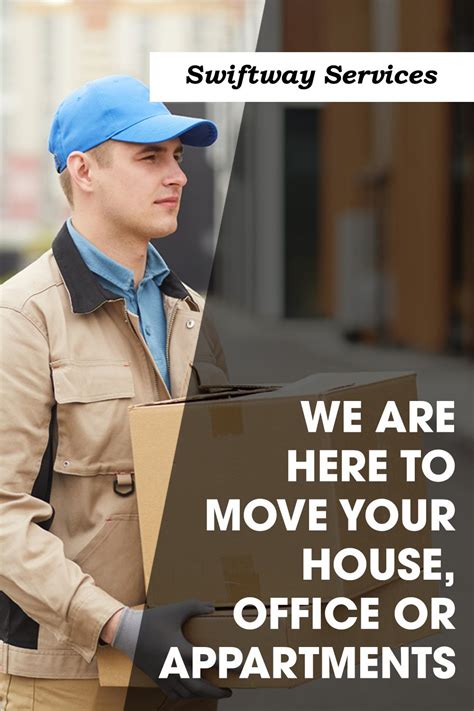 Swiftway Services | Moving company, Packers and movers, Business inspiration quotes