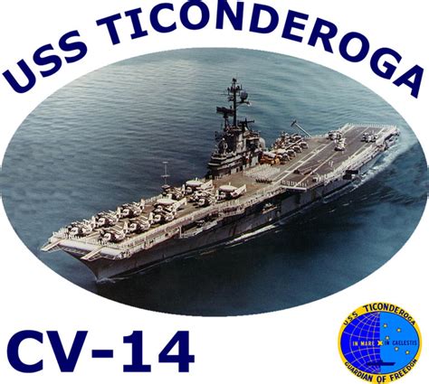 CV 14 USS Ticonderoga Coffee Mug