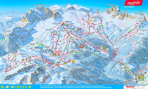 Nassfeld ski map - Ontheworldmap.com