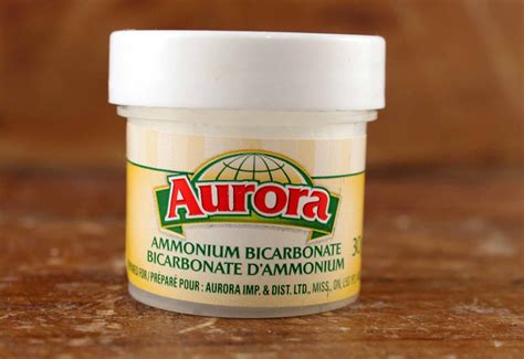 Hartshorn (Ammonium bicarbonate) - CooksInfo