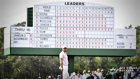 2019 Masters Final Round Tee Times: Tiger Woods, Francesco Molinari ...