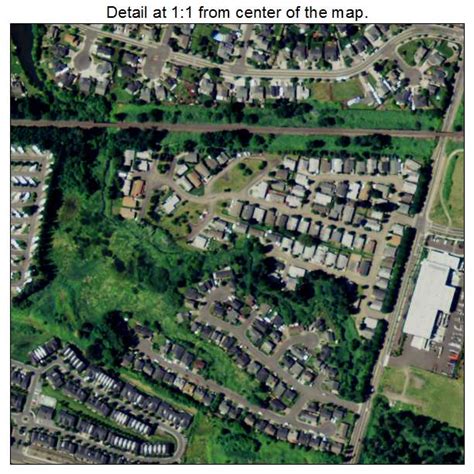 Aerial Photography Map of Fairview, OR Oregon