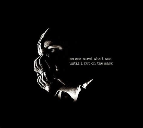 tomhardyscherry | Bane quotes, Batman quotes, Tom hardy bane