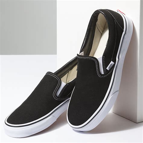 Vans Cso(Classic Slip-Ons) Shoes, Black White | Underground Skate