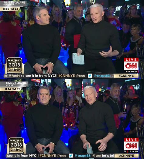 [PHOTOS] Andy Cohen/Anderson Cooper — New Year's Eve Countdown Moments