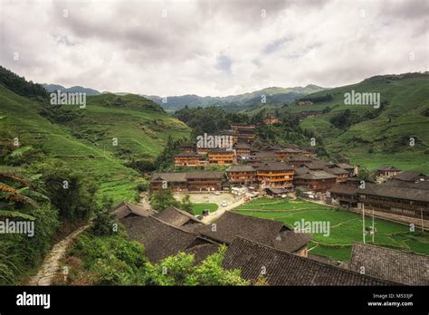 Dazhai village in china Stock Photo - Alamy