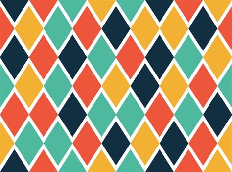 Seamless pattern of colorful geometric shapes - Vector illustration 539615 Vector Art at Vecteezy