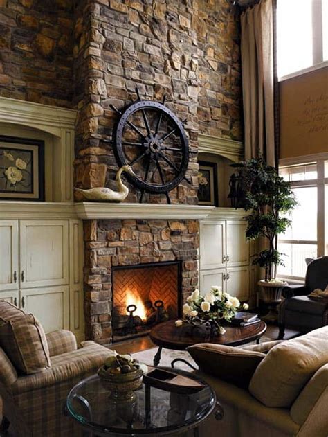 50 Sensational stone fireplaces to warm your senses | Never thought ...