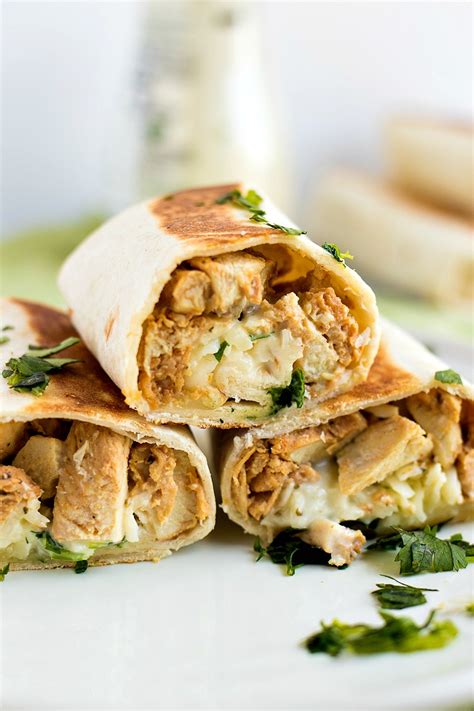 Chicken Ranch Wraps - CPA: Certified Pastry Aficionado