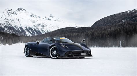 Download Winter Supercar Car Pagani Vehicle Pagani Huayra 4k Ultra HD ...