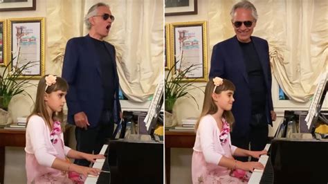 Andrea Bocelli Daughter Age: How Old Is She? Virginia Bocelli Blind ...