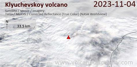 Klyuchevskoy Volcano Volcanic Ash Advisory: LRG VA AREA to 36000 ft (11000 m)