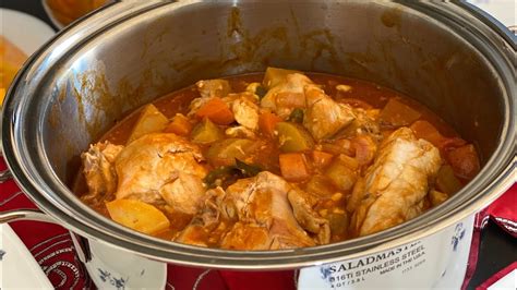 Chicken Caldereta Recipe - YouTube