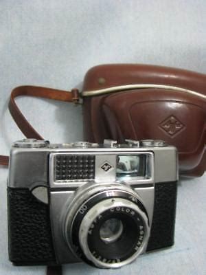 AGFA CAMERA with AGFA COLOR AGNAR 1:2.8/45 LENS + CASE | eBay