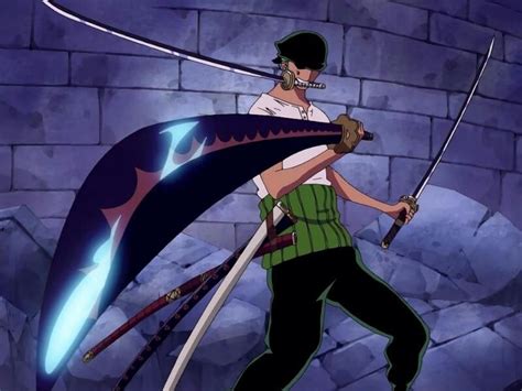 One Piece Zoro Swords Anime