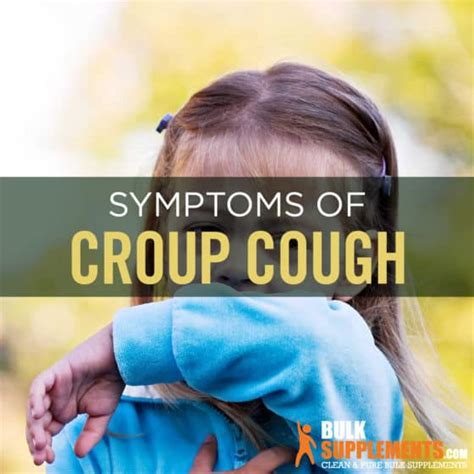 Croup Cough. Fight Off Viruses & Croup Cough with Supplements