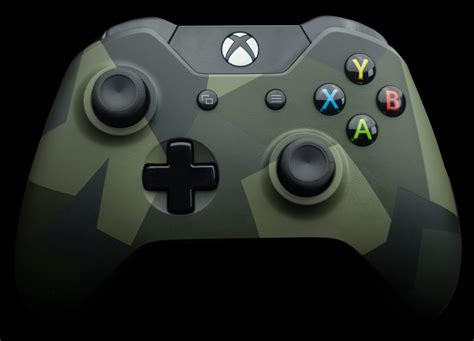 Microsoft Xbox One Wireless Controller Green Camo | GameStop