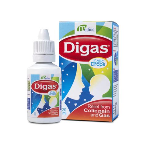 Digas Colic Drops | 20 ML | Medics | KASHAM - ONLINE HERBAL PRODUCTS STORE