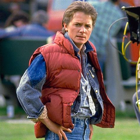 Michael Back To The Future Marty Mcfly Vest - Jackets Masters