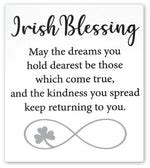 Ceramic Plaque - Irish Blessing