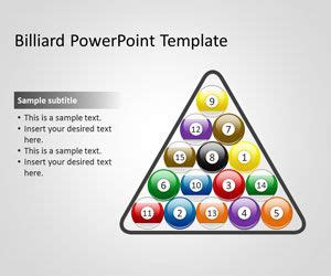 Free Billiard PowerPoint Template - Free PowerPoint Templates - SlideHunter.com