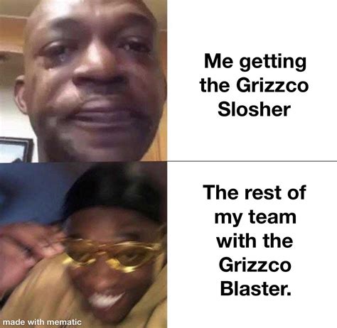 Daily meme 6.5. I hate you, Mr. Grizz. : r/splatoon