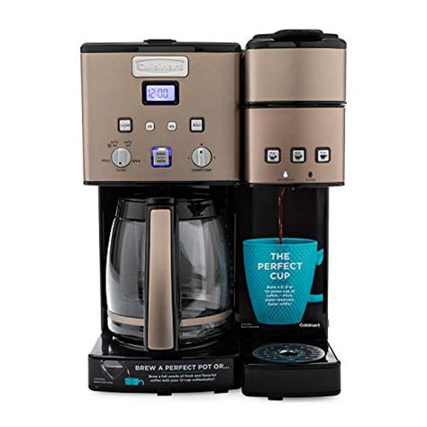 Cuisinart K Cupup/Carafe Combo Brewer, Umber » Best Rated Coffee Makers