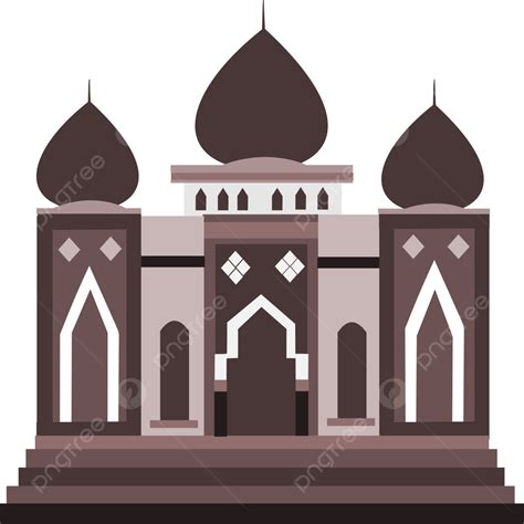 Gambar Ilustrasi Masjid, Masjid Png, Seni Ramadan, Ilustrasi Png PNG dan Vektor dengan ...