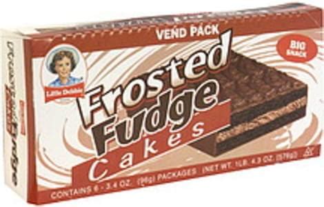 Little Debbie Frosted Fudge Cakes - 6 ea, Nutrition Information | Innit