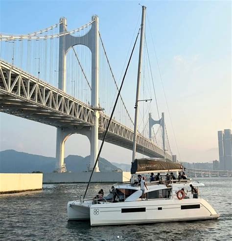 Busan Haeundae Yacht boat Tour in Busan