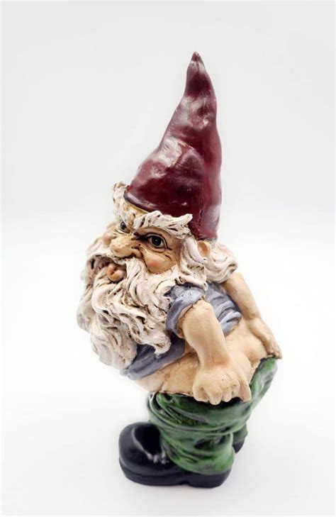 Fairy Garden Gnome With Bottom Up - Fairy Gardens UK