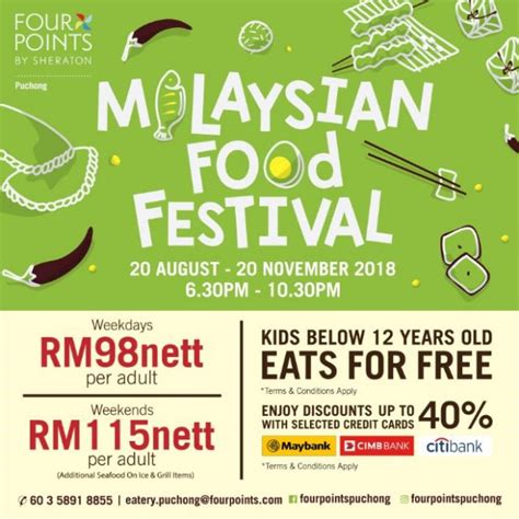 Malaysian Food festival @ Four Points By Sheraton Puchong | Malaysian ...