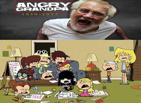 The Loud Kids Crying Over Angry Grandpa by xxphilipshow547xx on DeviantArt