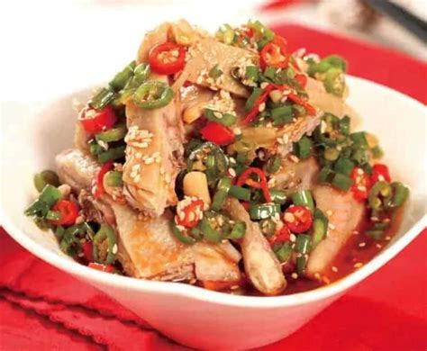 Chinese Steamed Chicken with Chilies Recipe | My Chinese Recipes