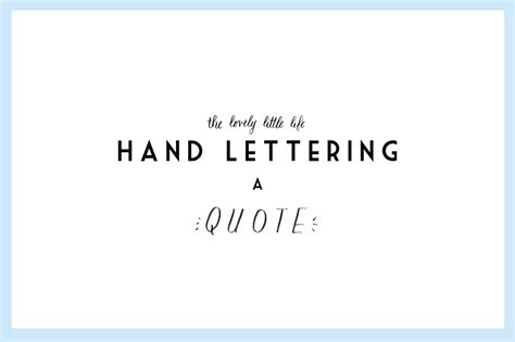 44 Hand Lettering Quotes Tutorial | Quotes US