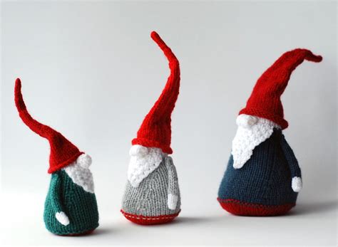 Knitting Patterns For Christmas Gnomes - Mike Nature