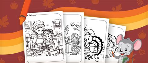 Thanksgiving Coloring Pages for Kids | ABCmouse