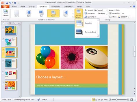 First glimpse of MS Office 2010 – PowerPoint 2010 | Maxiorel.com