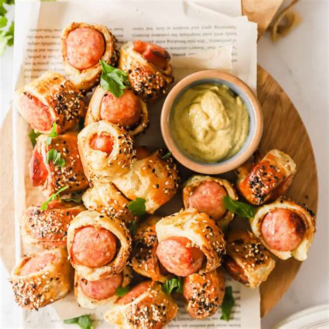 Puff Pastry Sausage Bites - Lena's Kitchen