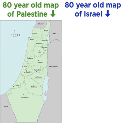 80year old map of Palestine by HeskethCarmezon on DeviantArt