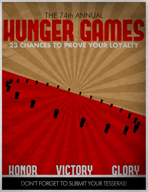 The Hunger Games propaganda poster 1 by Marazzo on DeviantArt