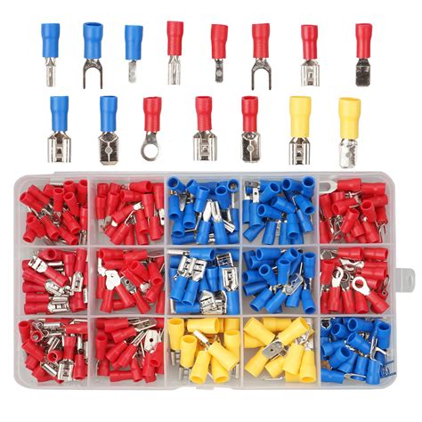 Buy 280pcs Crimp Connectors Set, Electrical Terminals Insulated Electrical Set,Crimp Tool ...