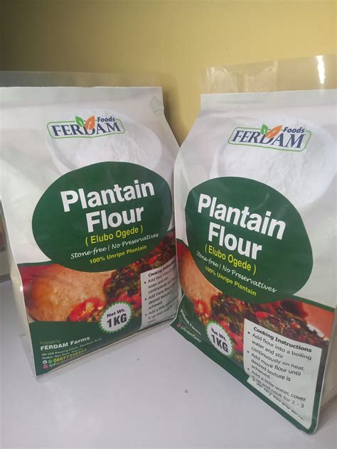 Plantain flour