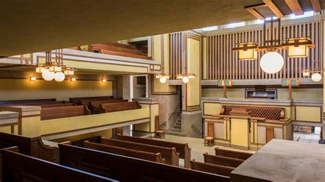 Restoration done Wright: A look inside Unity Temple - Curbed Chicago