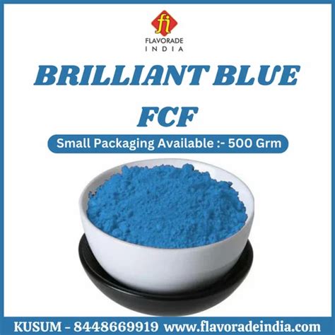 Brilliant Blue Fcf Food Color, Powder at best price in New Delhi | ID ...