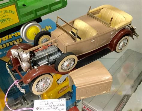 SOLD! Hubley/Scale Models 1930 Packard build from metal kit. See in Case 40 ... $sold | Metal ...