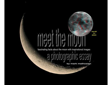 3D - Moon book cover | copyright - Mark Mathosian | Mark Mathosian | Flickr