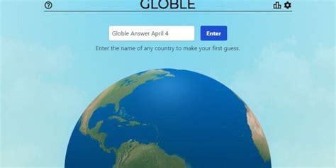 Globle Game Answer Today – 4 April 2022 Mystery Country Hints ...